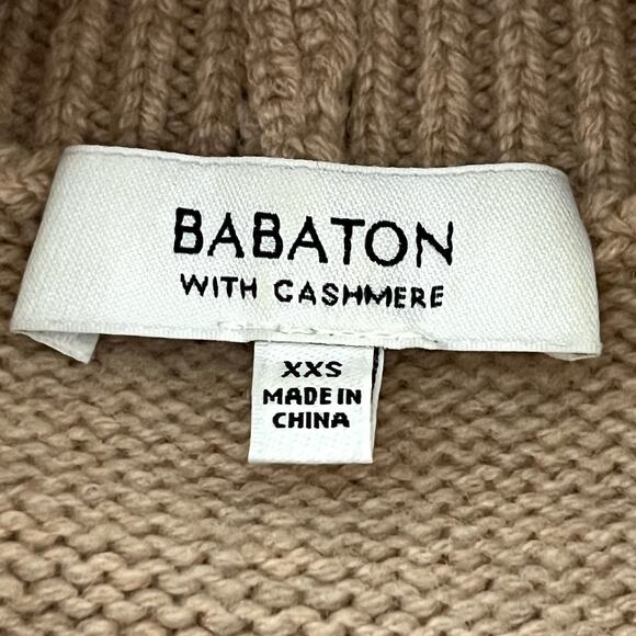 Babaton women’s wool cashmere fitted sweater - Picture 3 of 5